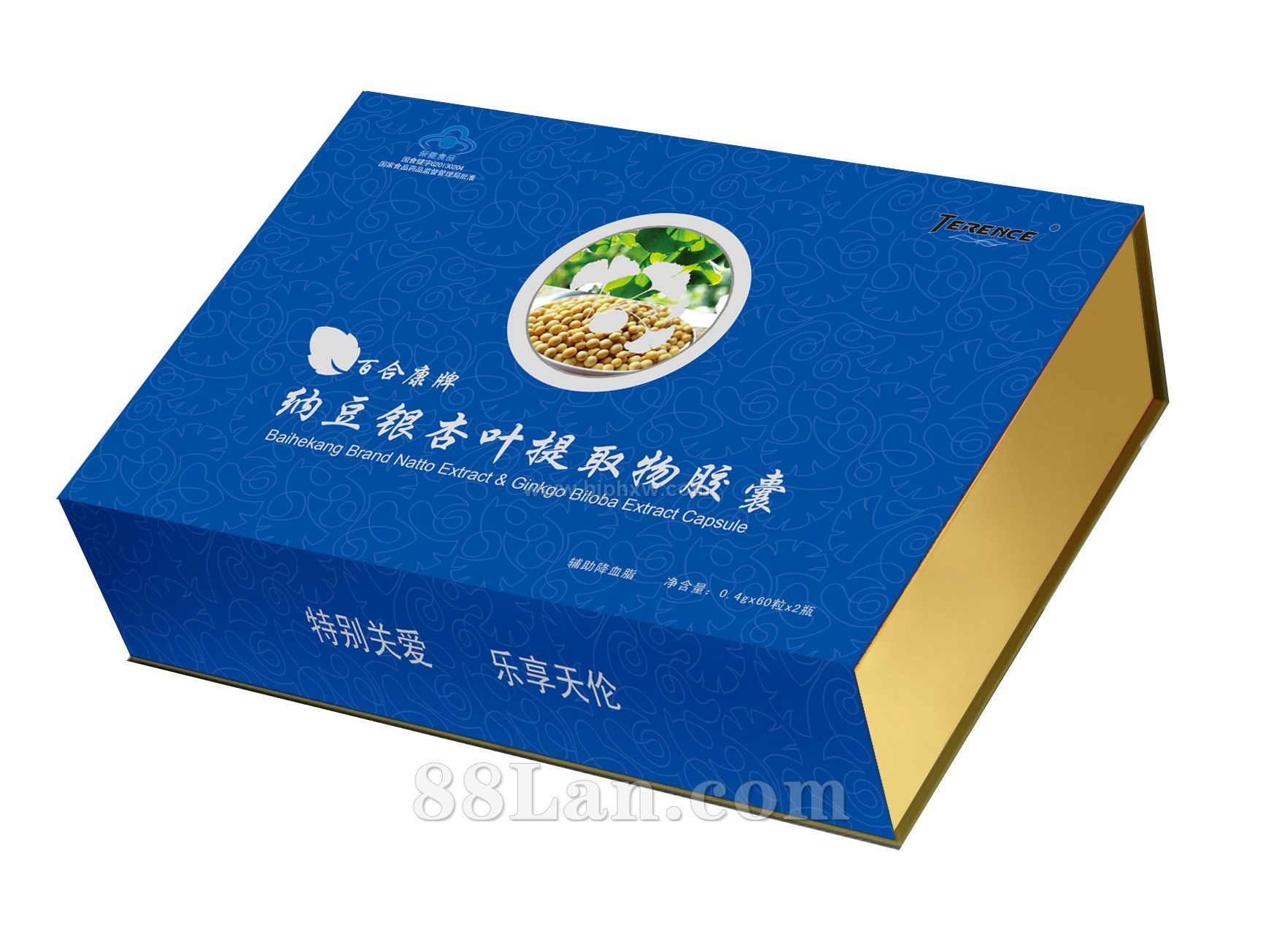 百合康牌 納豆銀杏葉提取物膠囊——會銷保健品招商